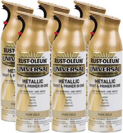 Rust-Oleum 302151 Universal All Surface Clear Topcoat Spray, 11 oz, Dead Flat Clear - Colors A