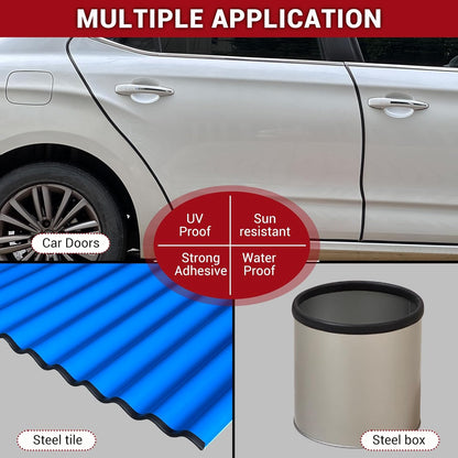 Rubber Edge Trim, 1/16" Self Adhesive Flexible U Channel Edge Protecter for Sheet Metal, Car Doors, U Shaped Sharp Edge Guards, Fit for 0-5/64" Wide Edge, Black Color, 10Ft, EPDM Material