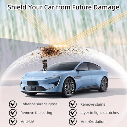 2026 Upgraded Scratch Remover for Vehicles, 2PCS Car Scratch Remover with Wipe and Sponge, Car Scratch Repair Kit for Deep Scratches, Easy to Use and Effective for Car Paint Polishing & Repair (1)