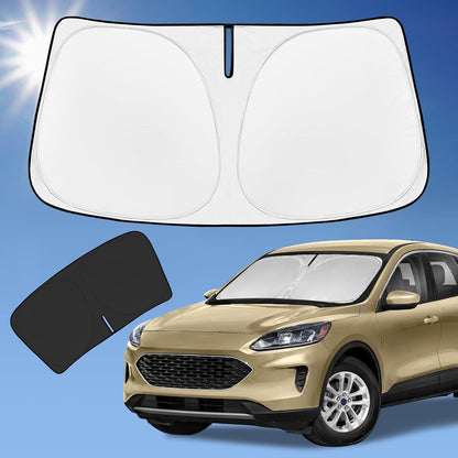 for Toyota Tacoma 2016-2023 2024 2025 2026 Sun Shade Sunshade Windshield Cover - 4 Layers Front Window Shade Custom Fit Tacoma 2Dr 4Dr Pickup Sun Visor 240T Shade Blocks UV Rays Car Accessories - Colors C