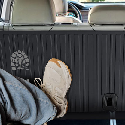 Floor Mats for 2018-2025 2026 Volkswagen Atlas 7 Passenger Bench Seating (Not for Cross Sport), All Weather TPE Durable Cargo Mat with Backrest Mats for VW Atlas Accessories