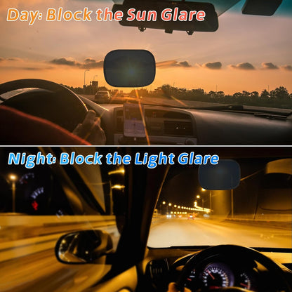 DIZA100 Car Sun Shade, 2 Pack Window Shade for Baby Universal Cling Sunshade for Side Window Sun Glare and UV Protection for Kids/Adults/Pets - 20''x12'' Fits 98% Cars(Suction Cup Stick)