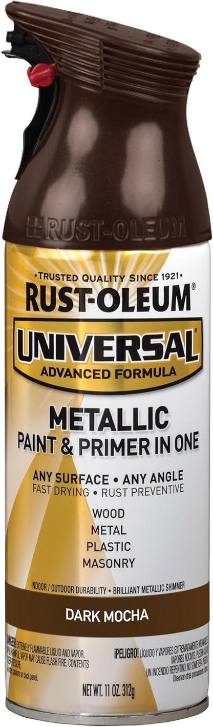 Rust-Oleum 302151 Universal All Surface Clear Topcoat Spray, 11 oz, Dead Flat Clear - Colors B