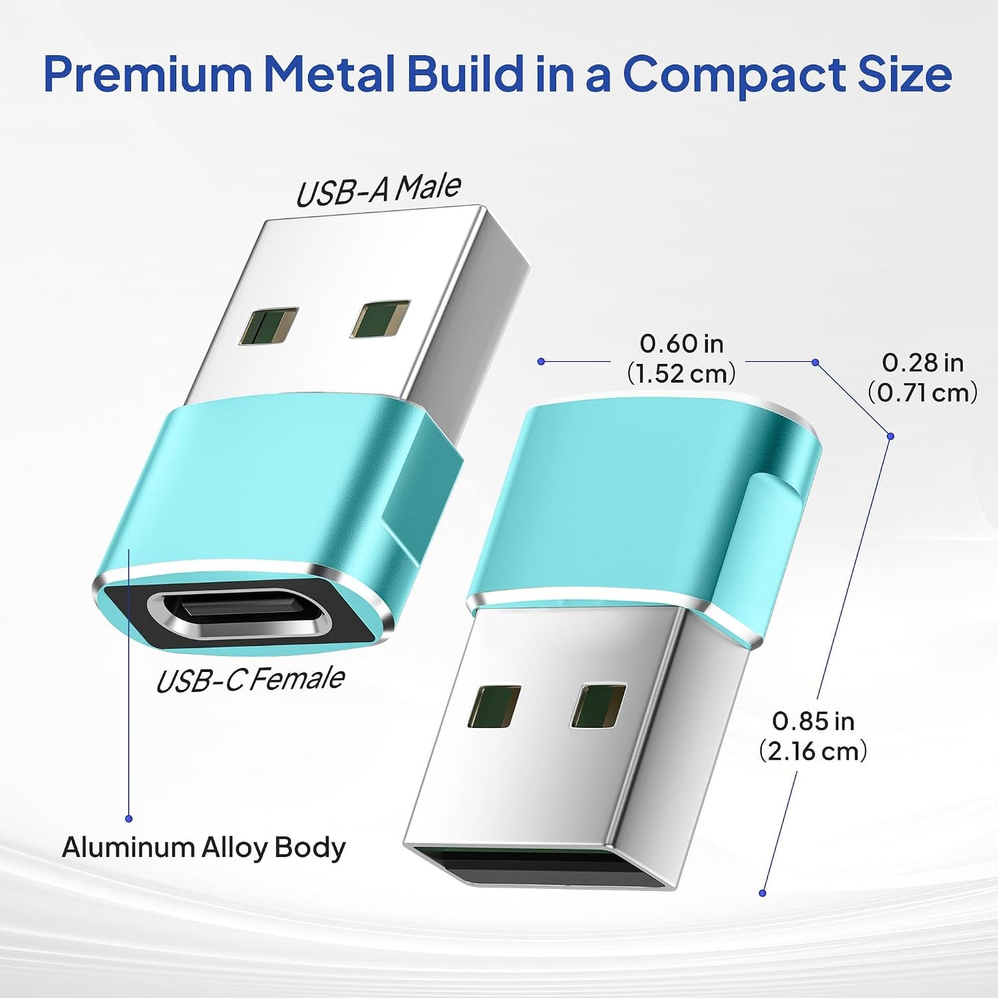 Elebase USB to USB C Adapter for iPhone 17 4Pack,USBC Female to A Male Car Charger Adapter,Type C Converter Apple 17e 16 Pro Max 15 14 Plus,iWatch Watch 11 10 Ultra 3,iPad Air,Samsung Galaxy S26