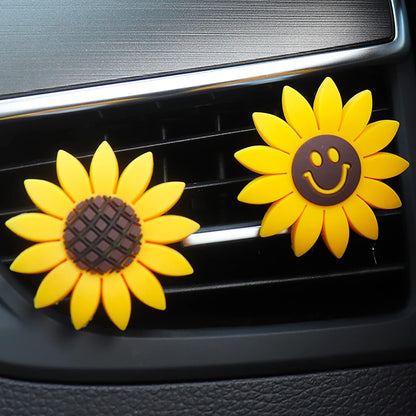 2 Pieces Small Bee Air Vent Clips Bling Bee Car Accessories Cute Car Air Freshener Rhinestone Gift Decorations Charm Car Clip Interior Air Vent Decor