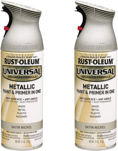 Rust-Oleum 302151 Universal All Surface Clear Topcoat Spray, 11 oz, Dead Flat Clear - Colors B