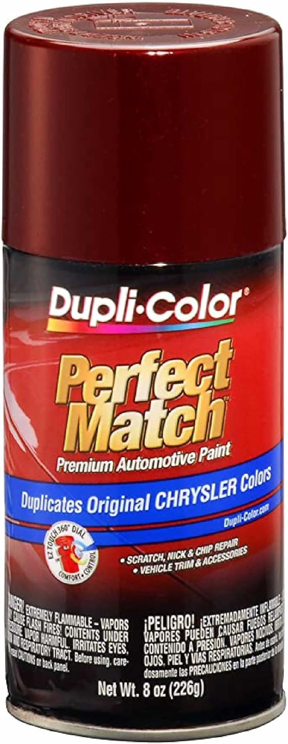 Dupli-Color EBCL01257 Clear Perfect Match Automotive Top Coat - 8 oz. Aerosol - Colors C
