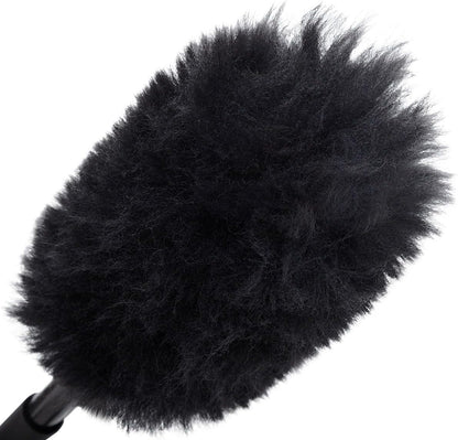 Eastwood Concours Premium Cleaning Woolies | Professional Long Handle Soft Brush for Wheels & Tires, Interior Detailing, and Household Cleaning | Made of 100% Wool and Anti-Scratch on Paint | Set of 3