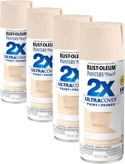 Rust-Oleum 334029 Painter's Touch 2X Ultra Cover Spray Paint, 12 oz, Gloss Clear - Colors A