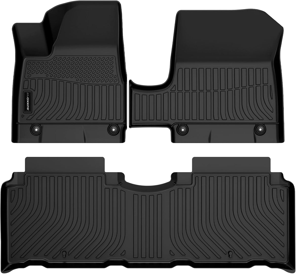 Auxko All Weather Floor Mat & Cargo Mat Fit for 2026 2025 2024 2023 2022 Hyundai Tucson Hybrid(Not PHEV) TPE Liner Tucson Accessory Set All Season Odorless Anti-Slip Floor Liner