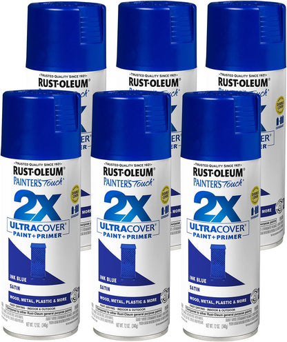 Rust-Oleum 334029 Painter's Touch 2X Ultra Cover Spray Paint, 12 oz, Gloss Clear - Colors E
