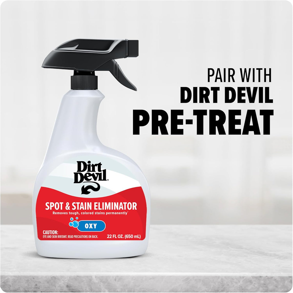 Dirt Devil Portable Spot Cleaner Machine for Carpet and Upholstery, Powerful Suction Spot Cleaning Machine with Versatile Tools, Pair with Dirt Devil Portable Cleaner Solution
