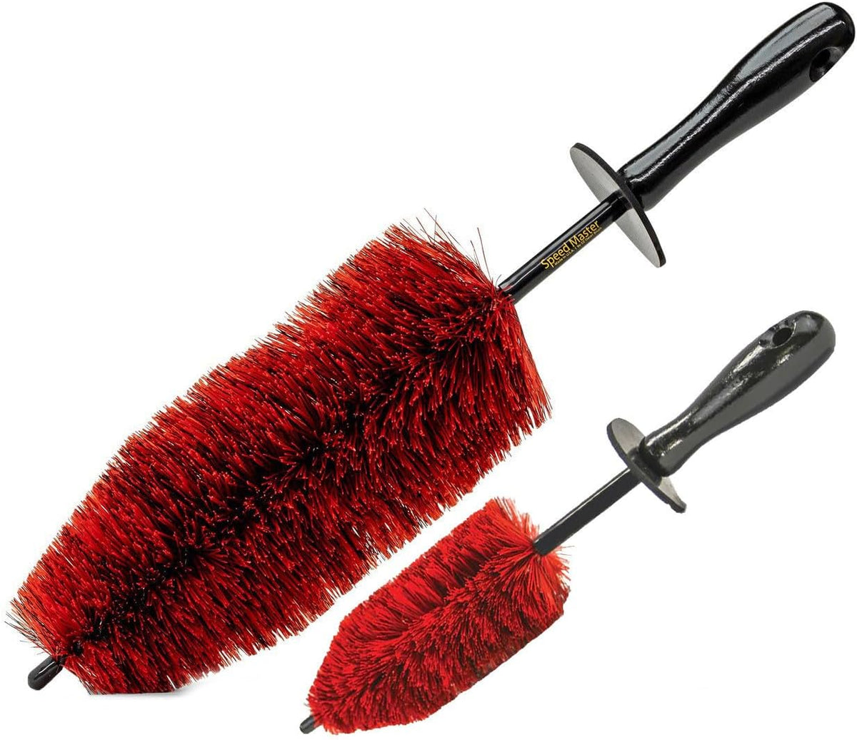 Speed Master Wheel Brush | Memory Foam Bristles | Safe on All Wheel Types | Clean Your Wheels with Ease!
