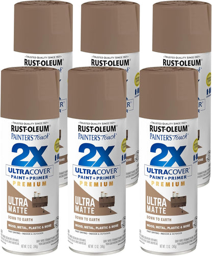 Rust-Oleum 334029 Painter's Touch 2X Ultra Cover Spray Paint, 12 oz, Gloss Clear - Colors E