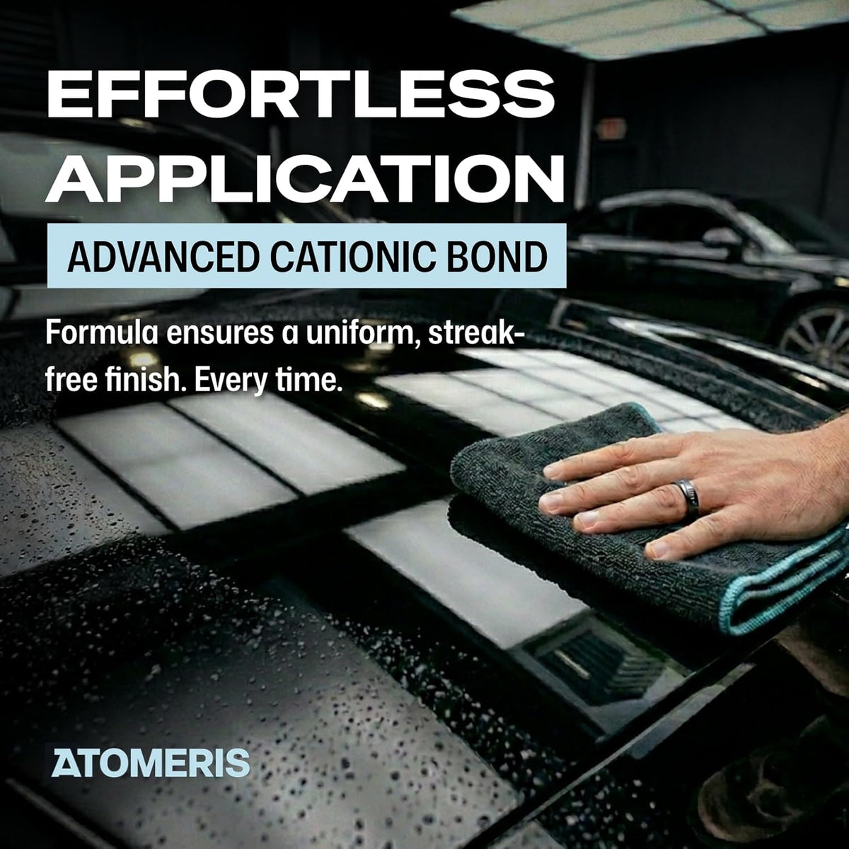 ATOMERIS™ SC-3 Ceramic Spray Coating for Cars - 16.9 fl oz - High Gloss Hydrophobic Paint Sealant & Ceramic Coating Spray - Professional Car Wax Protection