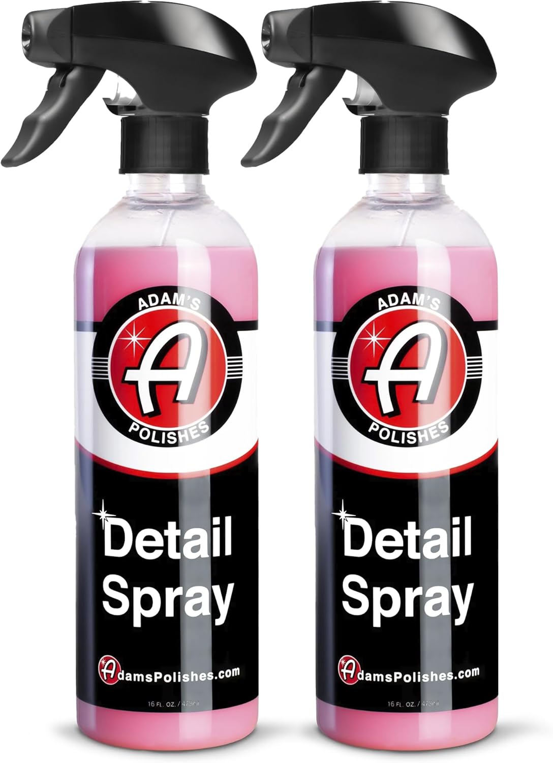 Adam's Polishes Detail Spray - Quick Waterless Detailer Spray For Car Detailing, Polisher Clay Bar & Wax Boosting Tech, Add Shine Gloss & Depth