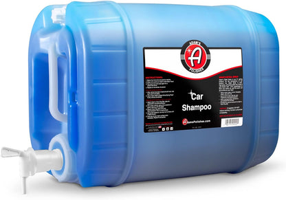 Adam's Polishes Car Wash Shampoo (Gallon) - pH Best Car Wash Soap For Snow Foam Cannon or Gun For Pressure Washer & 5 Gallon Bucket, Powerful Safe Spot Free Cleaning Liquid Auto Detergent