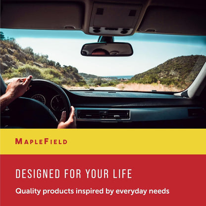 Maplefield Windshield Washer Fluid Concentrate - 8 Fl Oz, Makes 40 gal - All-Season Streak-Free Windshield Wiper & Window Washer Fluid