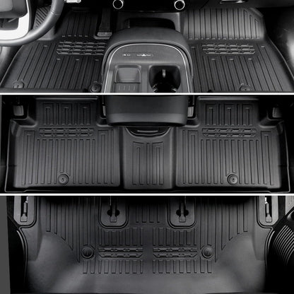 Floor Mats for Hyundai Elantra Gas 2021-2026, All Weather Floor Mats Trunk Cargo Liner and Door Sill Guards Accessories, Full Coverage Set (Not fit Hybrid Models)