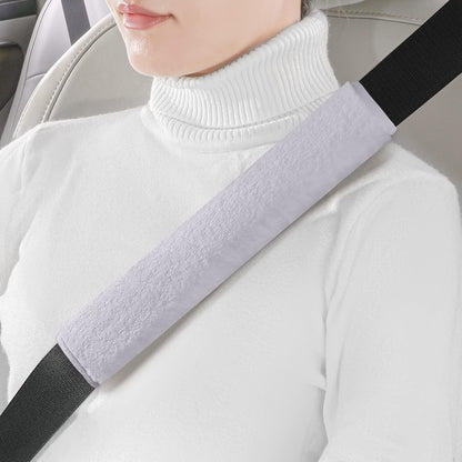 LACDL Extra Long Seatbelt Cover Super Soft Furry for Adults Kids Women & Men, Thick Plush Full Car Seat Belt Strap Cushion, Fluffy Shoulder Pad Protector, Auto Interior Accessories, 1pc, Black, 15.5in