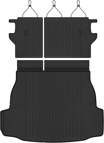 All Weather Floor Mat Fit for Toyota Corolla(Include Hybrid Exclude Hatchback) 2026 2025-2020 TPE Rubber Liners Corolla Accessories All Season Guard Odorless Anti-Slip Liner Black