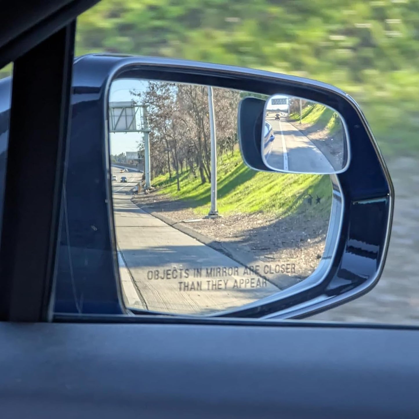 Ampper Blind Spot Mirror, 2" Round HD Glass Frameless Convex Rear View Mirror, Pack of 2