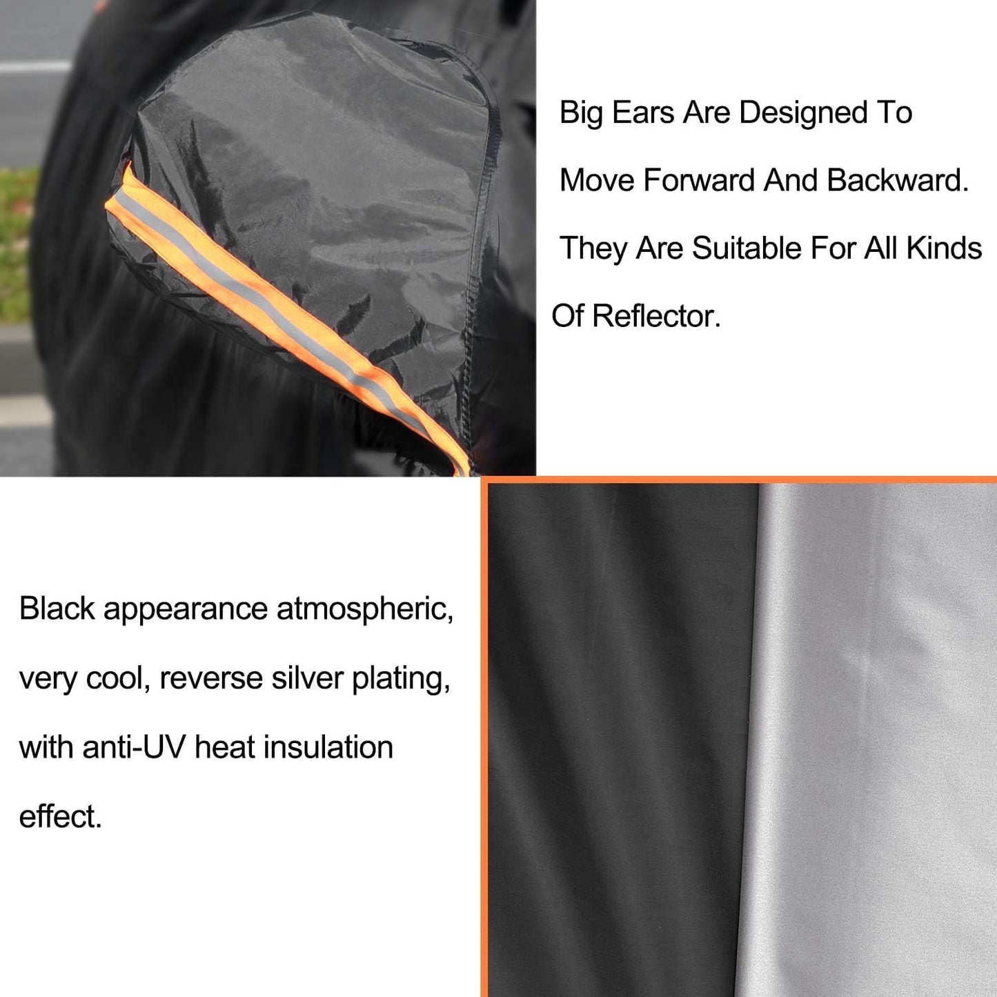 Full Car Covers for Sedan, Car Cover Waterproof All Weather Windproof Dustproof UV Protection Scratch Resistant Indoor Outdoor Univers