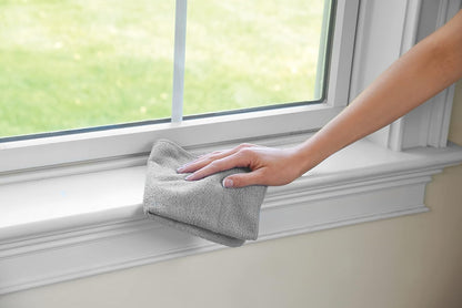 Rubbermaid Microfiber Cloth Towels 24 Pack 14"x14" Non-Scratch Reusable/Washable for Cleaning/Wiping/Polishing for Home/Kitchen/Car