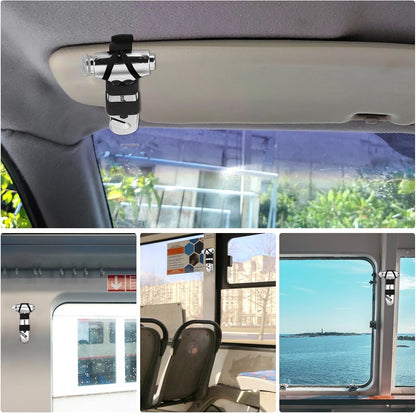 Window Breaker, 3-in-1 Emergency Escape Tool with seat Belt Cutter and Glass Breaker, Safety Emergency Car Escape Tool for Car, Electroplating Pink