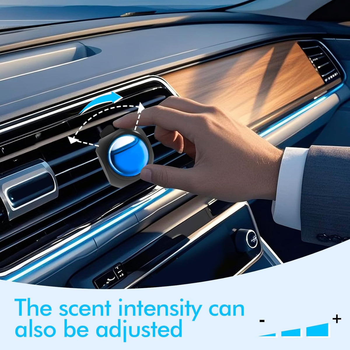 Car Air Freshener Vent Clips, 12 Pack, 6 Ocean, 6 Hawaiian, Provides Long-Lasting Scent, Up to 360 Days, Car Fresheners
