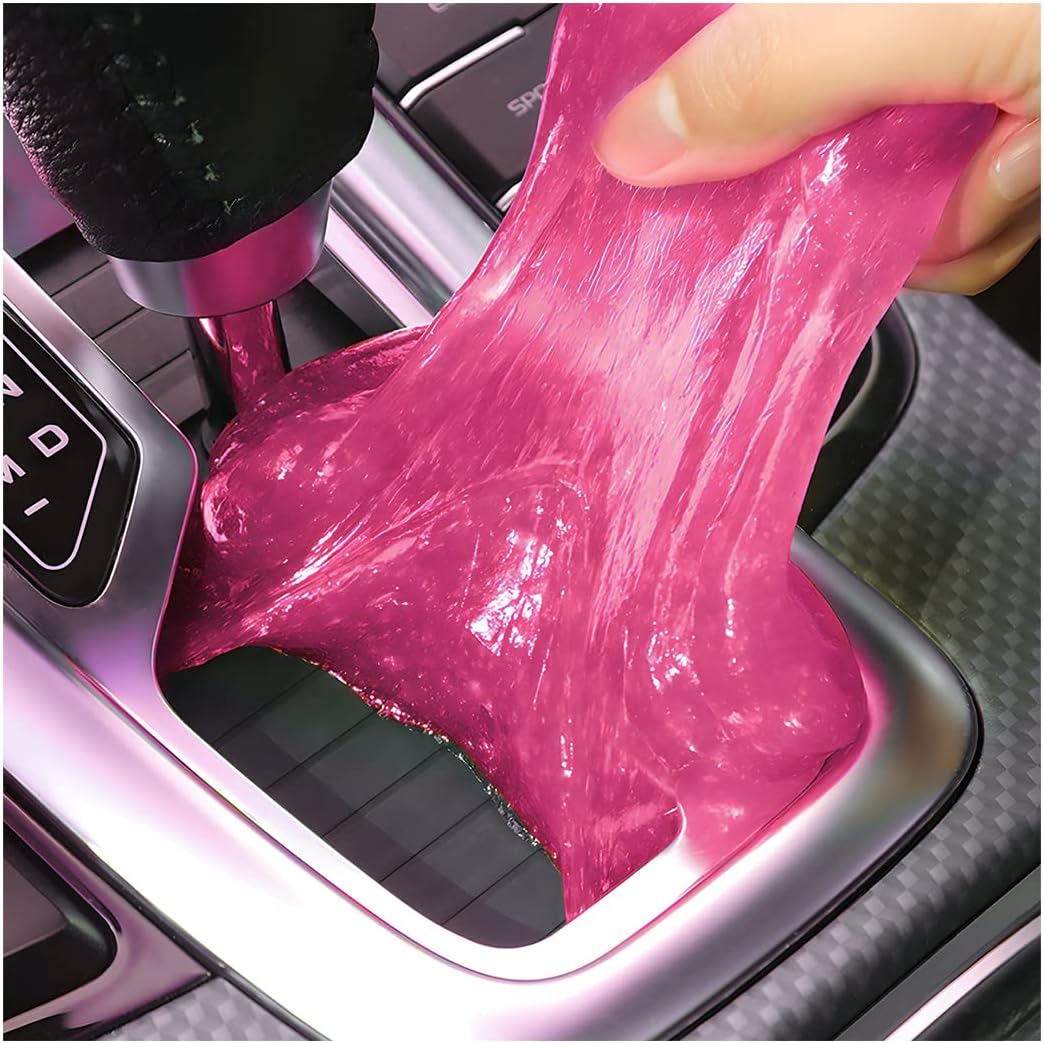 Moly Magnolia Cleaning Gel for Car, Universal Detailing Putty Gel Detail Tools Car Interior Cleaner, Removal Putty Keyboard Cleaner for Car Vents, PC, Laptops, Cameras (Blue)