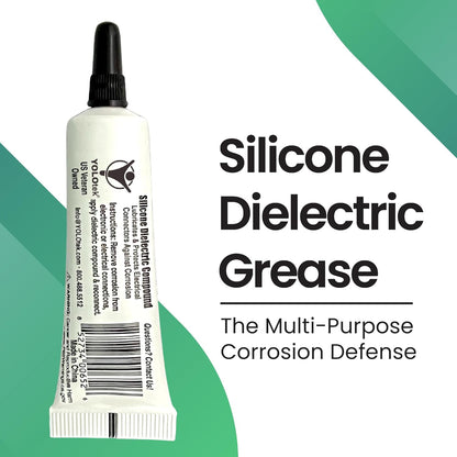 YOLOtek Veteran Owned - Silicone Dielectric Grease 10g - Automotive/Marine Grease and Seals for Spark Plugs, Battery Terminals & Electrical Connectors