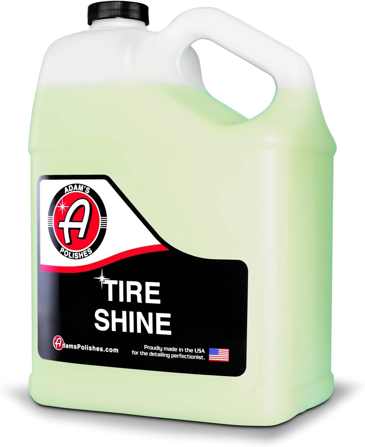 Adam's Tire Shine 16oz - Tire Dressing Spray with Added SIO2 for Rubber Protection, Gives A Glossy Wet Look & No Sling