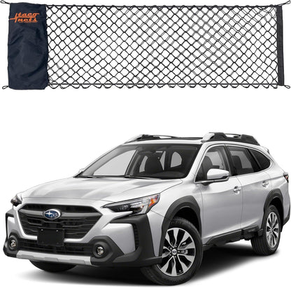 TacoNets Envelope Cargo Net for GMC Sierra & Chevy Silverado - Fits 2013-Current - Upgraded 5mm Bungee - Integrated Storage Bag - Heavy Duty Carabiners - Designed in USA
