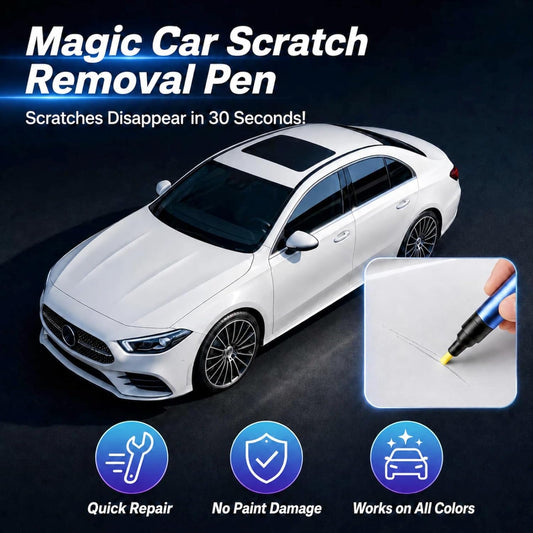 Magic Car Scratch Removal Pen, Professional Repair Solution For All Cars, Works On Any Color To Fix Scratches Swirl Marks And Scuffs, Easy DIY Paint Restoration Kit For A Seamless Finish (1)