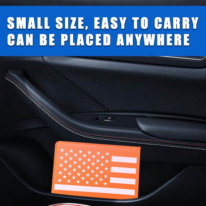 Ziciner Car Registration Insurance Holder, 2Pack Essential Auto Card Document Glove Box Organizer with Touch Fastener, Vehicle Interior Accessories Perfect for Most Car, Truck, SUV (Red/Small Car)