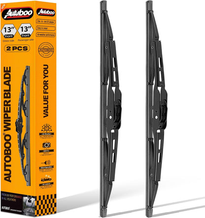 AUTOBOO 26"+19" Windshield Wipers Replacement for Tesla Model 3 2017 2018 2019 2020 2021 2022 2023 2024 2025 Model Y 2020 2021 2022 2023-2025 -Original Factory Quality (Pack of 2) - Colors A