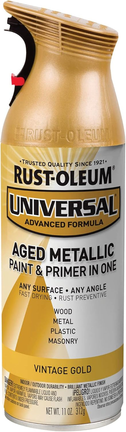 Rust-Oleum 302151 Universal All Surface Clear Topcoat Spray, 11 oz, Dead Flat Clear - Colors A