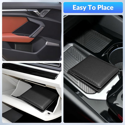 Car Registration and Insurance Card Holder，Vehicle Glove Box Car Organizer，Accessories Case for Storing Driving Licences, Cards, Documents