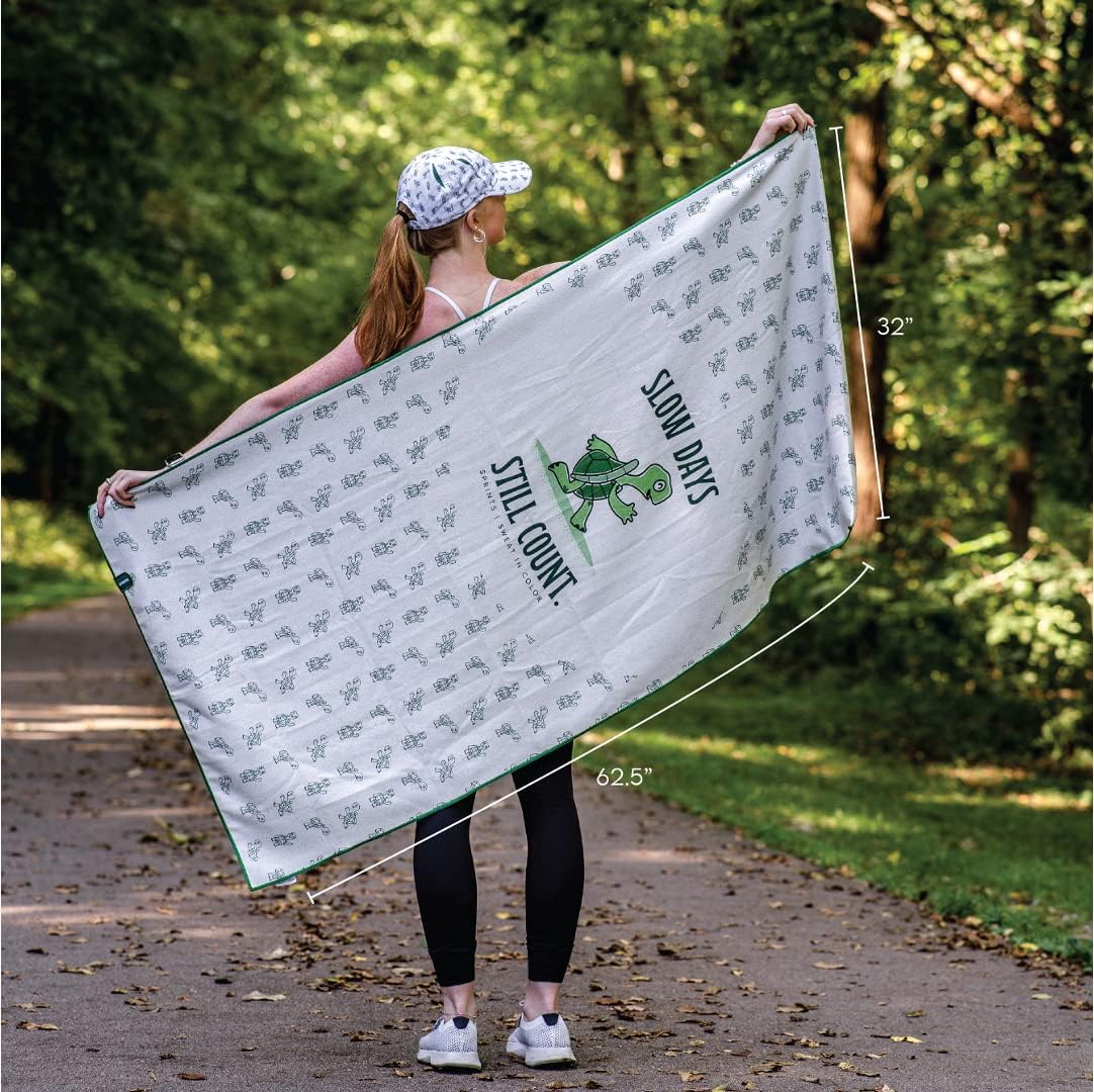 Sprints Athletic Running Towel, Full-Sized, Car Seat Cover - Performance Microfiber (Garden of Races Past)