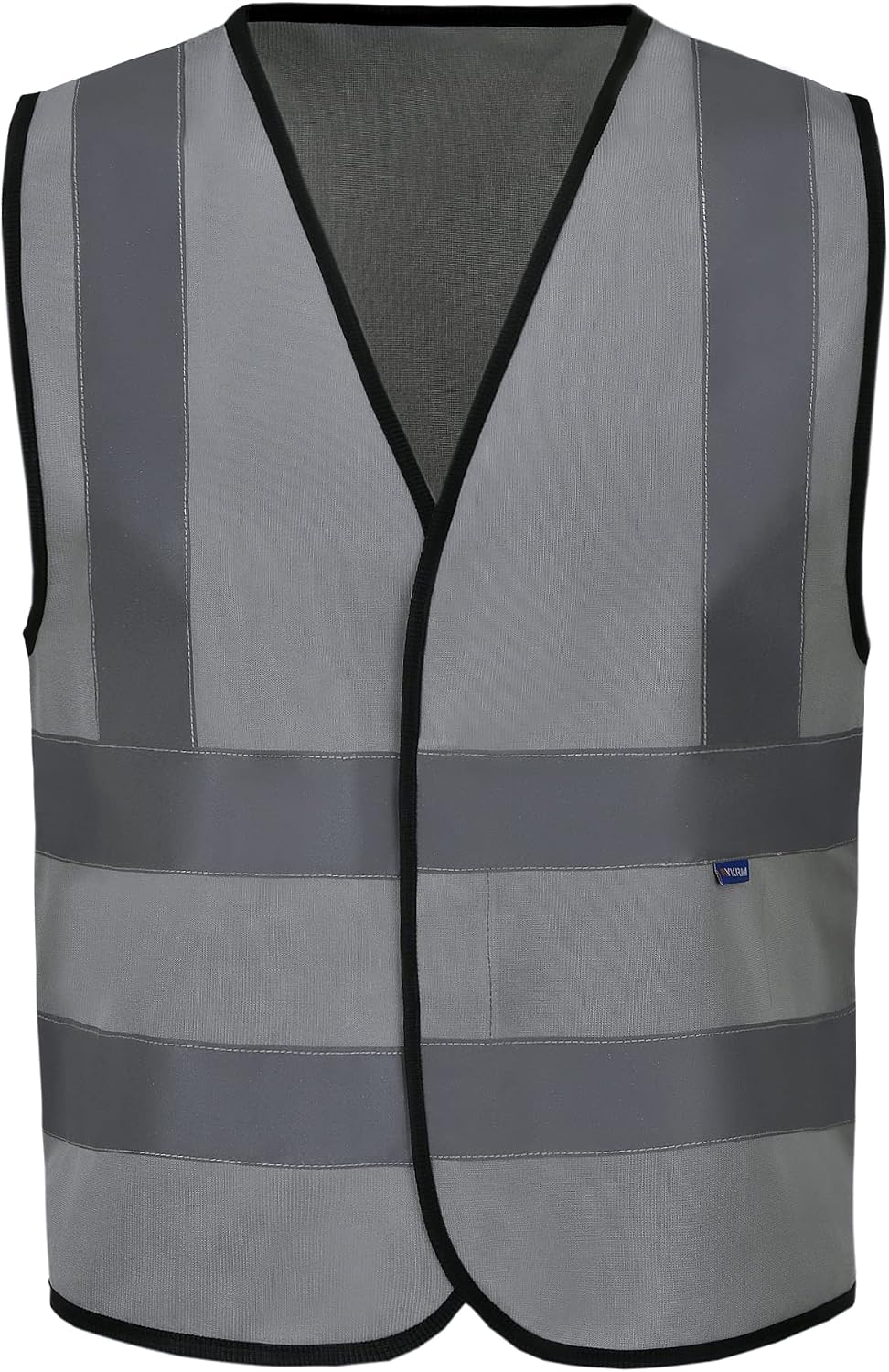 AYKRM 12 colour High visibility viz vest hi vis viz reflective work construction safety vest (XS-8XL) - Colors B