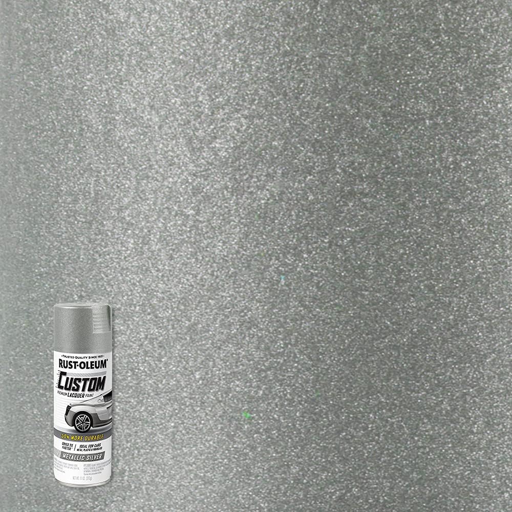 Rust-Oleum 323383 Automotive Custom Lacquer Spray Paint, 11 oz, Gloss Clear