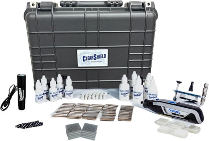 Clearshield Windshield Repair Kit - Window Rock Chip Repair Kit - Cracked Windshield Repair Kit - Auto Glass Repair Kit for 200+ Repairs