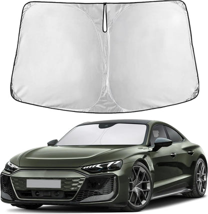 EcoNour Car Windshield Sun Shade | 2025 Upgraded Innovative No-Light-Pass Technology for Maximum Coverage | Foldable Sun Shade Keeps Your Vehicle Cool | Must-Have Car Accessories | Small (59" x 29") - Colors G