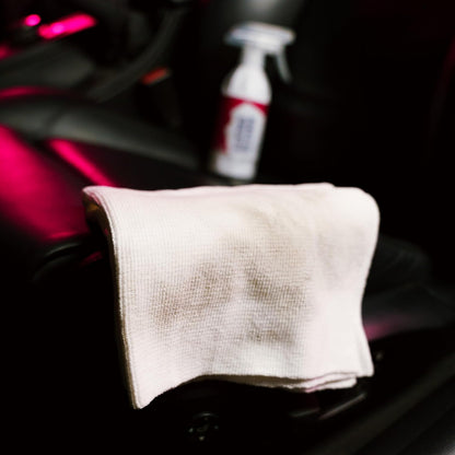 GYEON LeatherCleaner Strong Deep Cleaning Pre‑Coating Leather Cleaner for Cars Removes Oil Dirt Discoloration Interior Safe Matte Finish Surface Prep for Coating Strong Automotive Leather Treatment