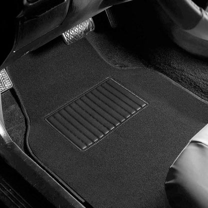 VaygWay Heavy Duty Cargo Liner Trunk Floor Mat – All Weather Trunk Protection Floor Mat - Black Rubber Trimmable Durable Cargo Auto Mat – Universal Fit Car SUV Truck Auto