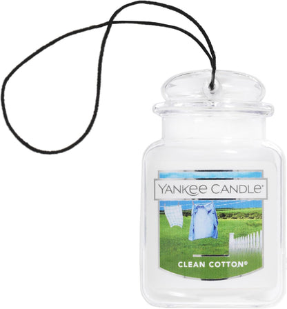 Yankee Candle Car Freshener Smart-Scent Vent Clips, 4-PACK (Sage & Citrus)