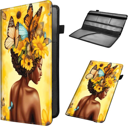 Car Registration and Insurance Holder, Leather Car Glove Box Organizer, Cool Car Accessories for ID, Driver's License Cards & Essential Document, business cards, Men&Women, Retro Audio Cassette