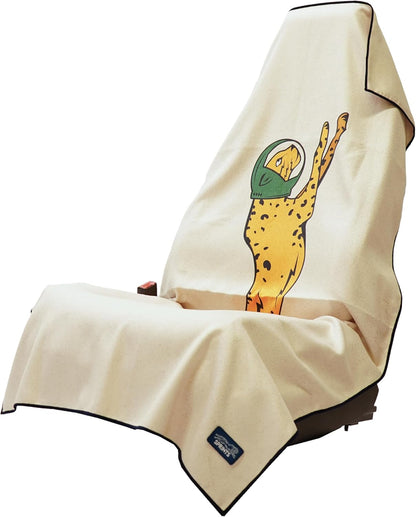Sprints Athletic Running Towel, Full-Sized, Car Seat Cover - Performance Microfiber (Garden of Races Past)