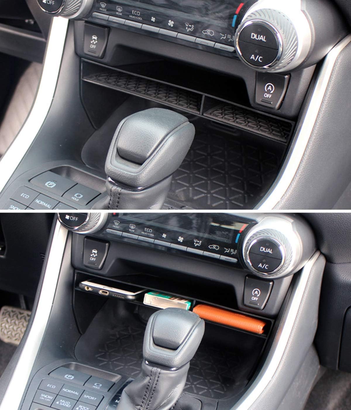 Jaronx Center Console Organizer Compatible with Toyota RAV4 2025 2024 2023 2022 2021 2020 2019, Center Console Glove Box Divider Storage Glove Box Organizer Tray